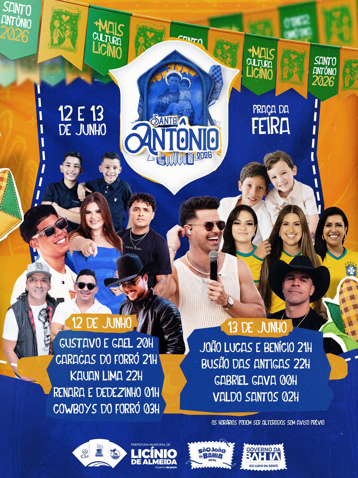 LICÍNIO DE ALMEIDA REALIZA TRADICIONAL FESTEJO DE SANTO ANTÔNIO NOS DIAS 12 E 13 DE JUNHO